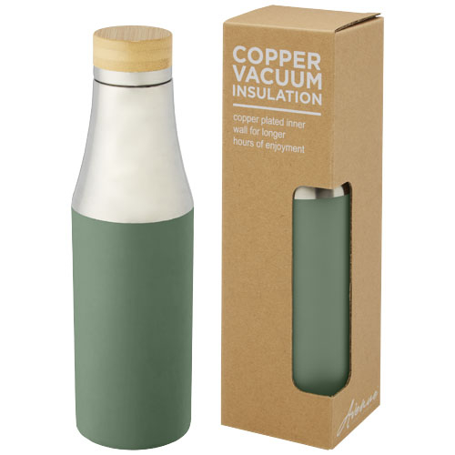 Bouteille design personnalisée en inox 540 ml HULAN Vert bruyère